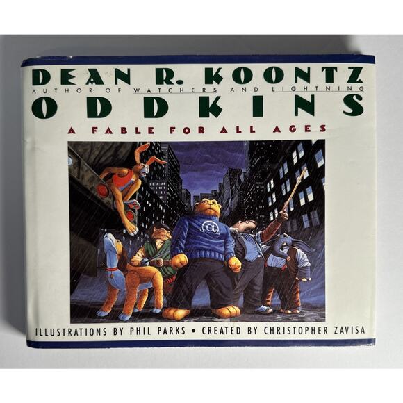 Oddkins: A Fable for All Ages by Dean R. Koontz Illustrated Phil Parks Hardback - Picture 1 of 9
